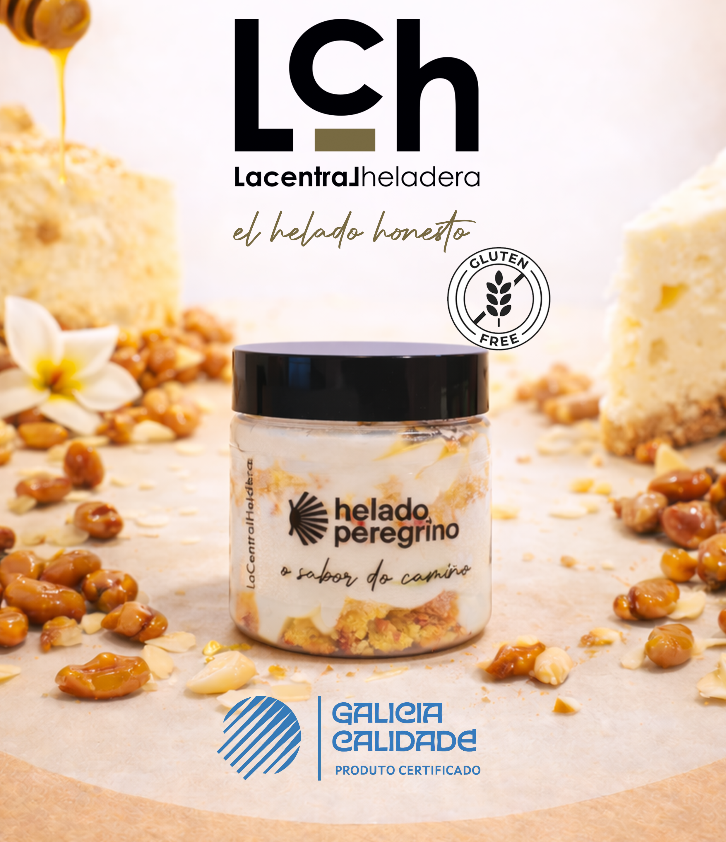 Helado Peregrino – Savel cheesecake ice cream